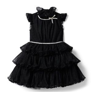 Janie and Jack DOT TIERED TULLE DRESS 2T